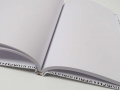 Сшивка блока книги с пустыми страницами